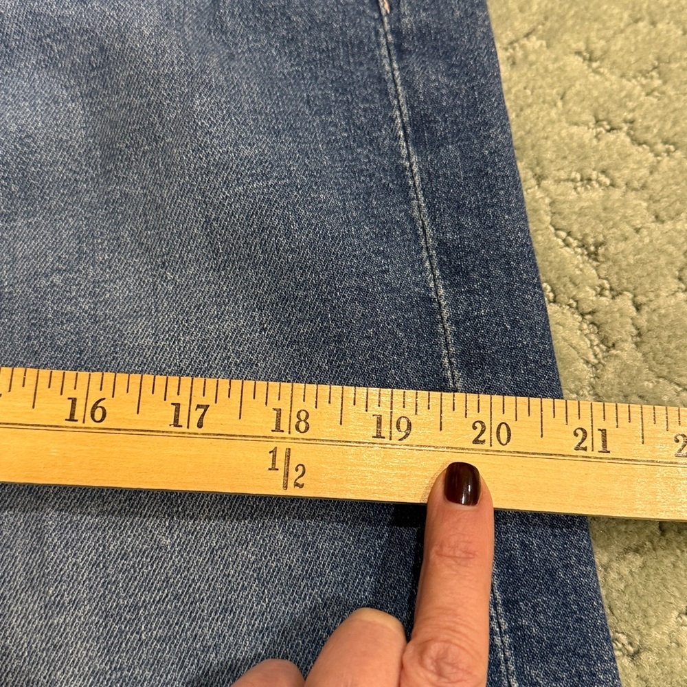 NEW MOTHER twister sneak jean in Local Charm high waisted wide leg NWT size 31 - Picture 14 of 14